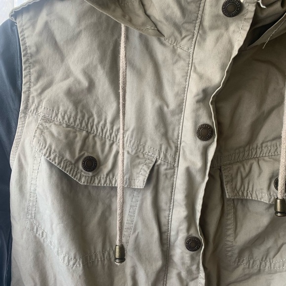 Leather/cargo jacket - Picture 7 of 12